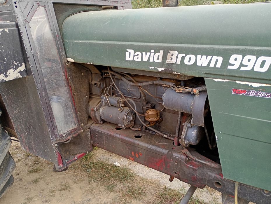 David Brown 990 cu plug și disc