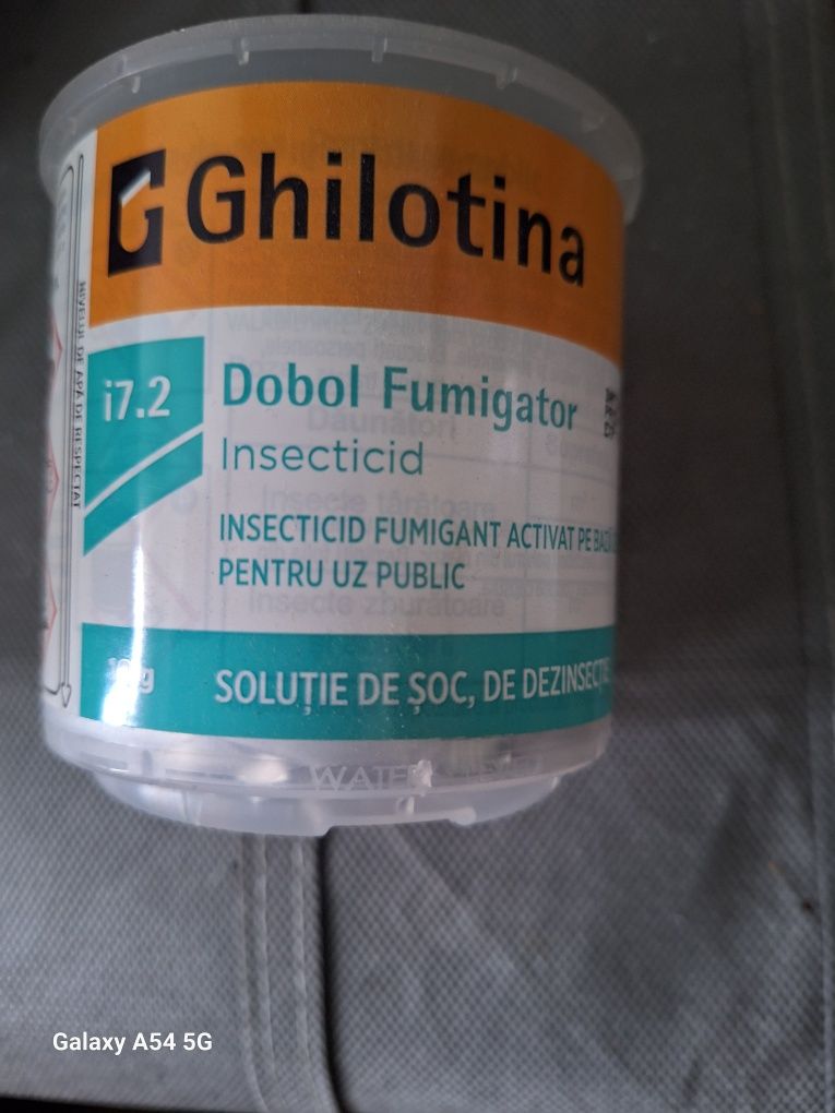 Dobol fumigator-Ghilotina