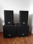 Sistem Dynacord 2 boxe, 2 subwoofere