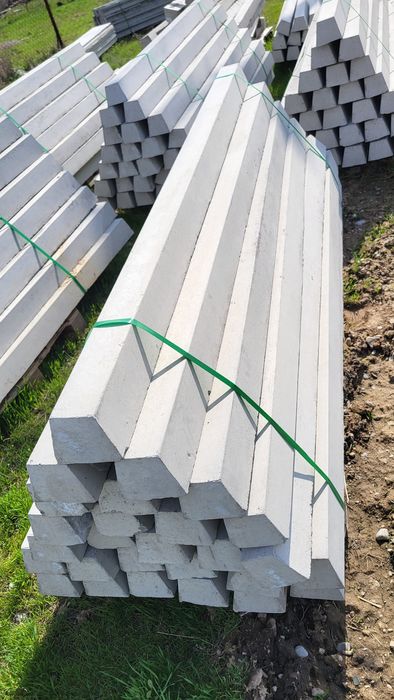 Столбы,  пасынка, (қада), стойки из бетона