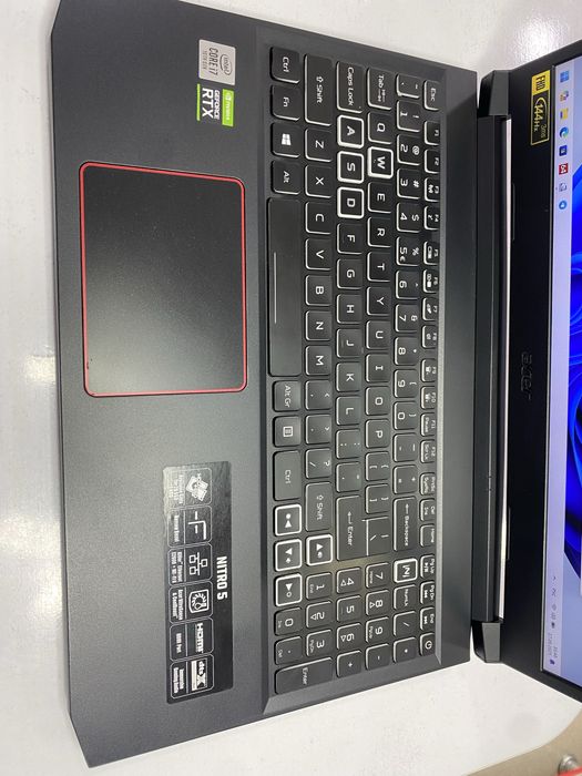 Acer nitro core i7 RTX 3060 6Gb vidyokartalik