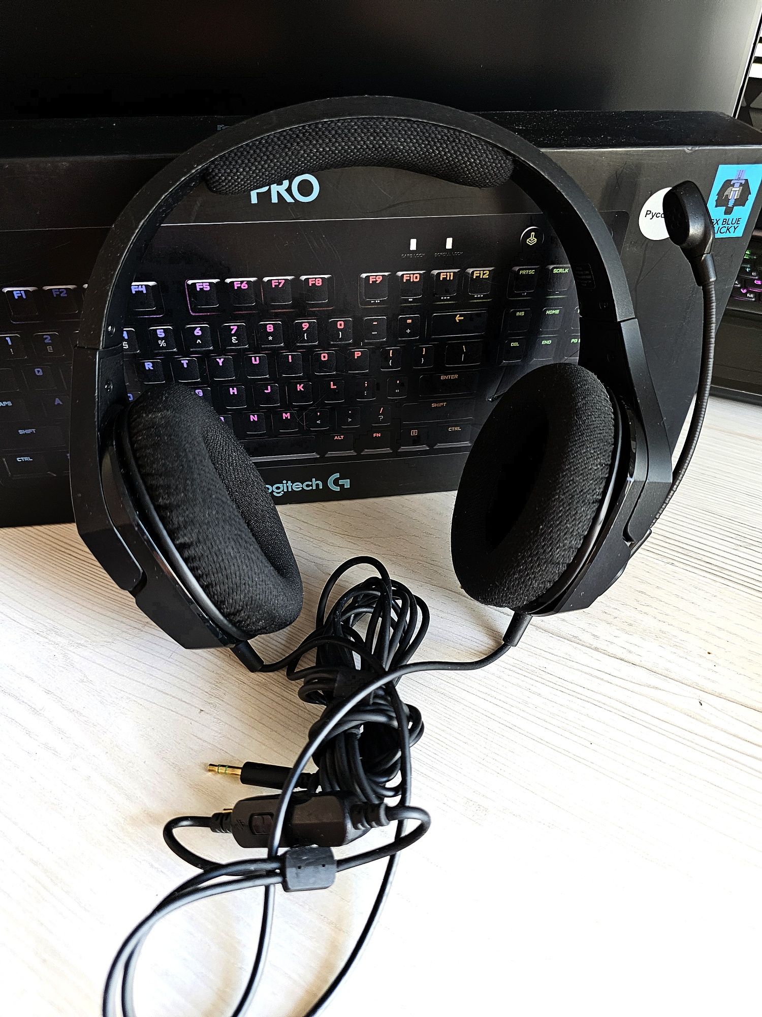 Всё одним лотом моник, механика, hyperx