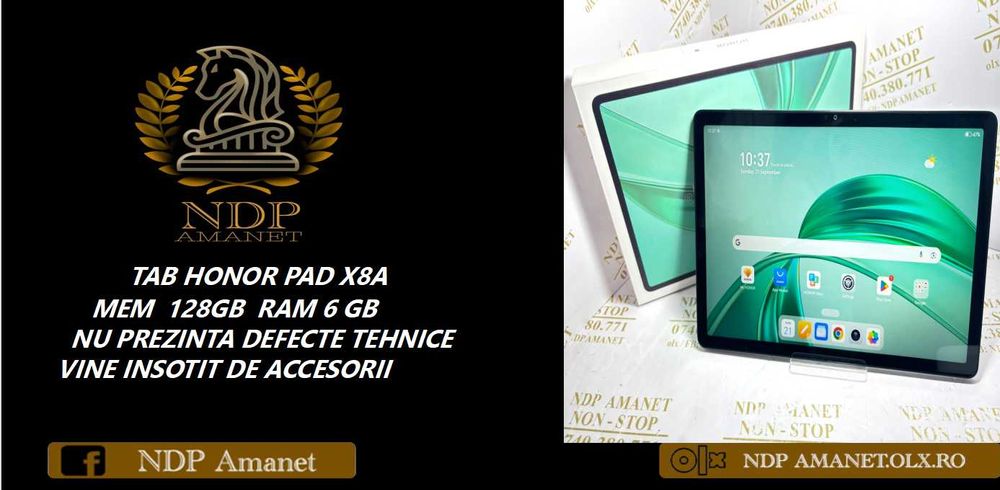 NDP Amanet Calea Mosilor 298 TAB HONOR PAD X8 A ( 41463)