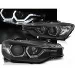 Set faruri 3D LED Angel Eyes BMW Seria 3 F30 F31 11-15 Sedan Touring