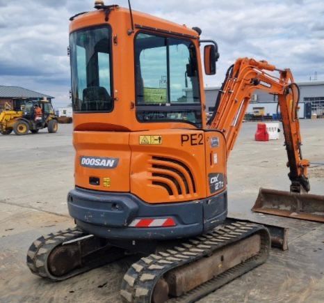 Miniexcavator doosan Dx 27Z