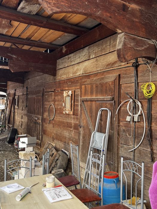 Rezidenta rustica de lemn pentru vanzare.