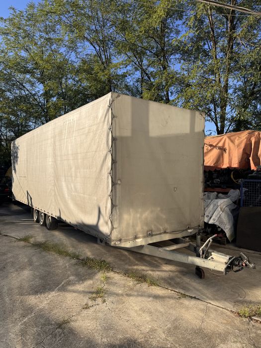 Remorca transport marfa cu prelata