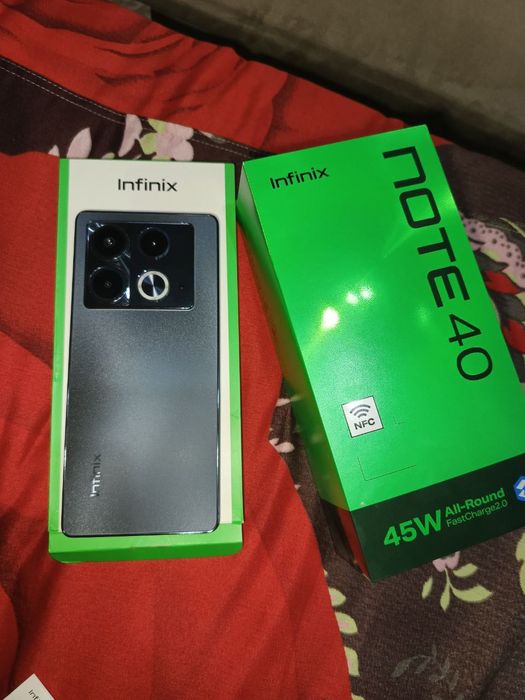 INFINIX NOT 40.Telga javob full karobka dakument bor
