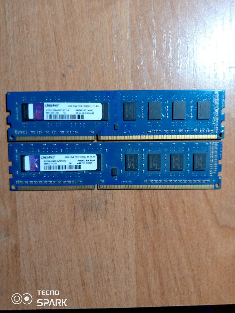 Оперативная память DDR3 "ОЗУ" рабочие