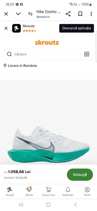 Adidasi nike vaporfly