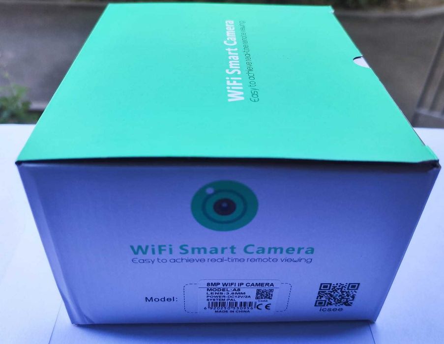 Oferta Camera Video Rotativa de Exterior Ip WIFI Weike A8 ICSEE 3/5/8M