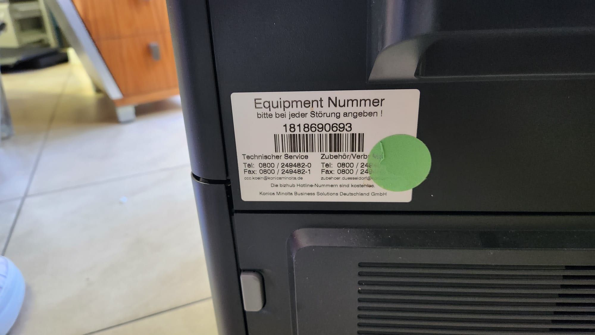Принтер/скенер/копир Konica Minolta Bizhub 4020 черно-бял