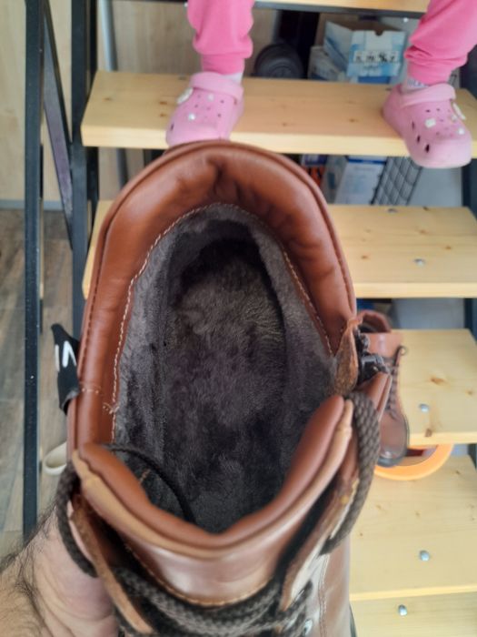 Ghete de iarnă îmblănite