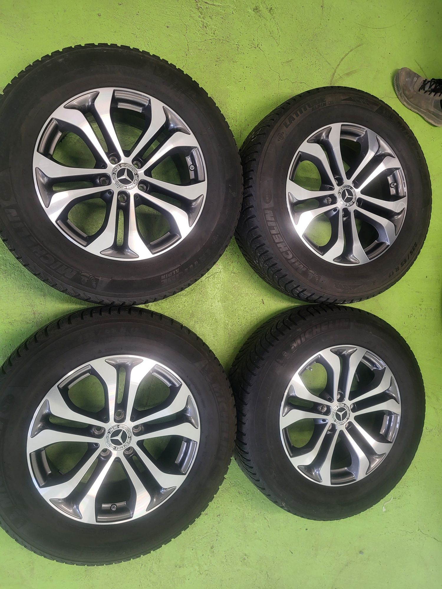 17 5x112 Mercedes GLC лети джанти 5х112 Мерцедес 235/65/17