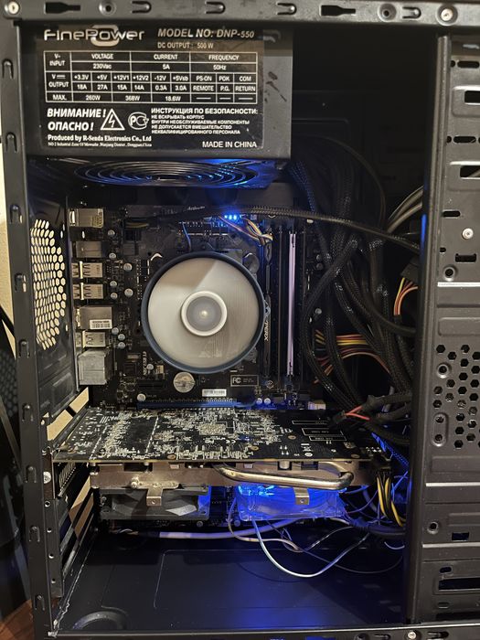 Рабочий ПК + Windows + монитор/клава/мышь — готов к играм и работе!