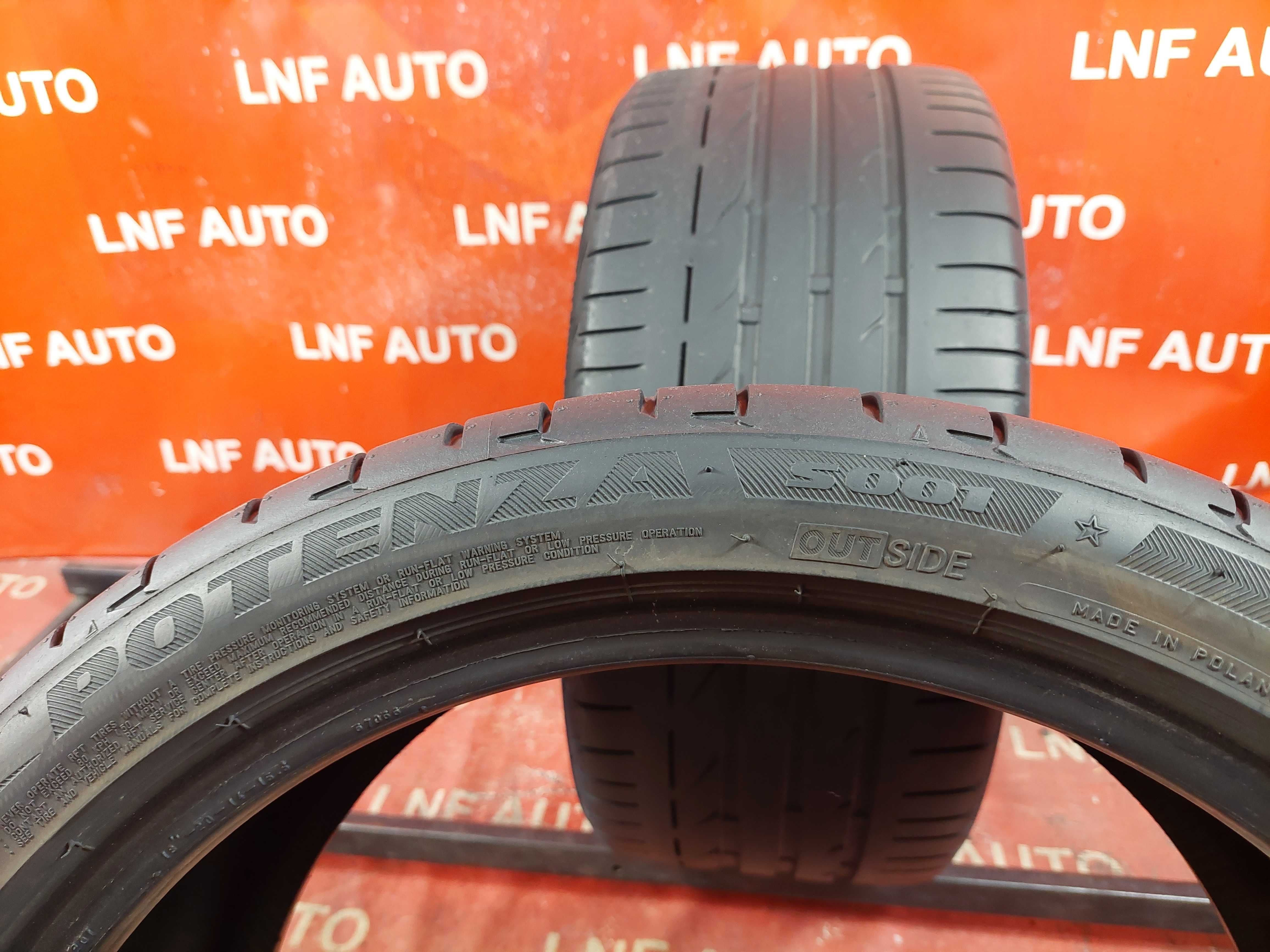 Anvelope de VARA - 245/35/18 - BRIDGESTONE - 5.73 MM - DOT 2016 RFT !