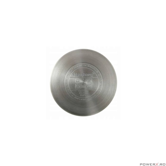 Set de 5 oale din inox, cu capac, premium, compatibil cu toate