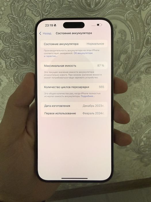 iPhone 15 Pro Max 256 Gb dual