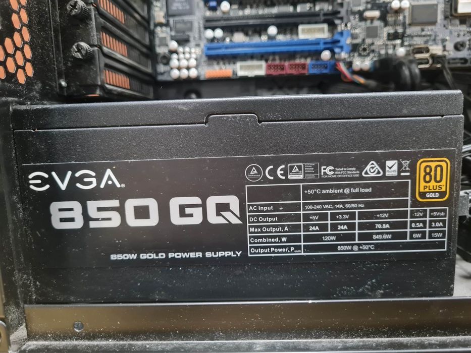 Захранване EVGA 850 GQ 80+ Gold