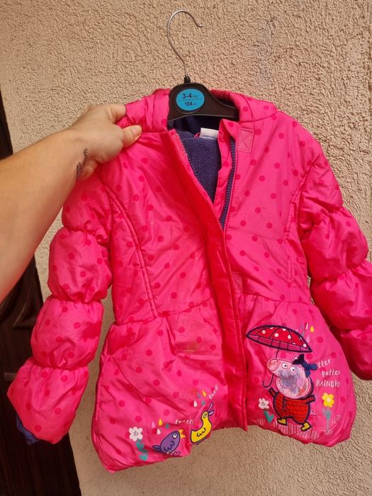 Geaca peppa pig fetite