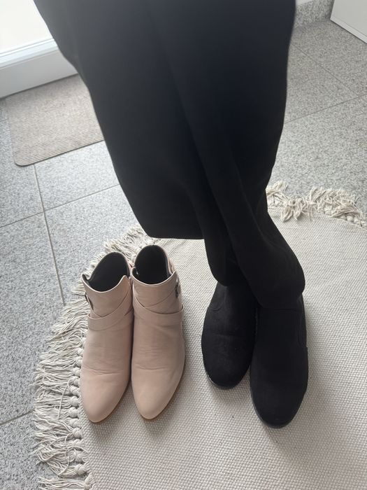 Cizme peste genunchi si ghetute ca noi!!