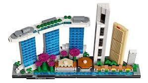 LEGO® Architecture - Singapore 21057, 827 piese NOU - SIGILAT