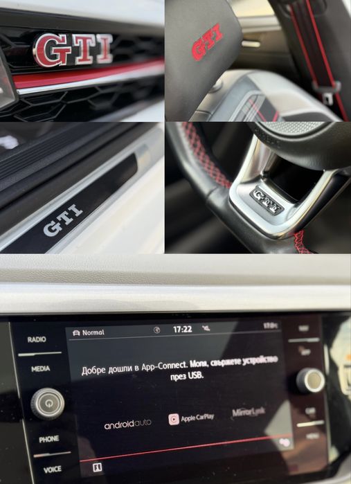 VW Polo 2.0GTI* 2021г* 55.000КМ* НОВА* FULL MAX*