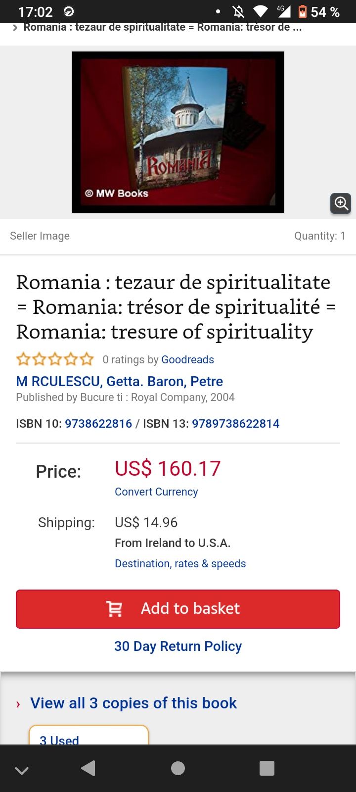 Album de arta - Romania tezaur de spiritualitate