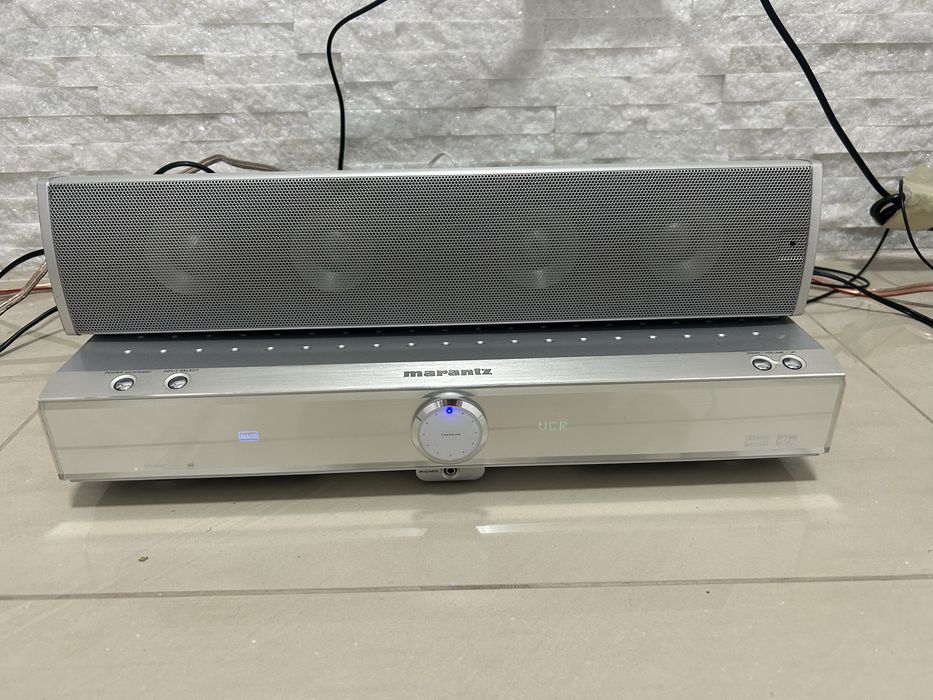Canton sistem subwoofer + 4 sateliti + Amplificator Marantz SR-2400
