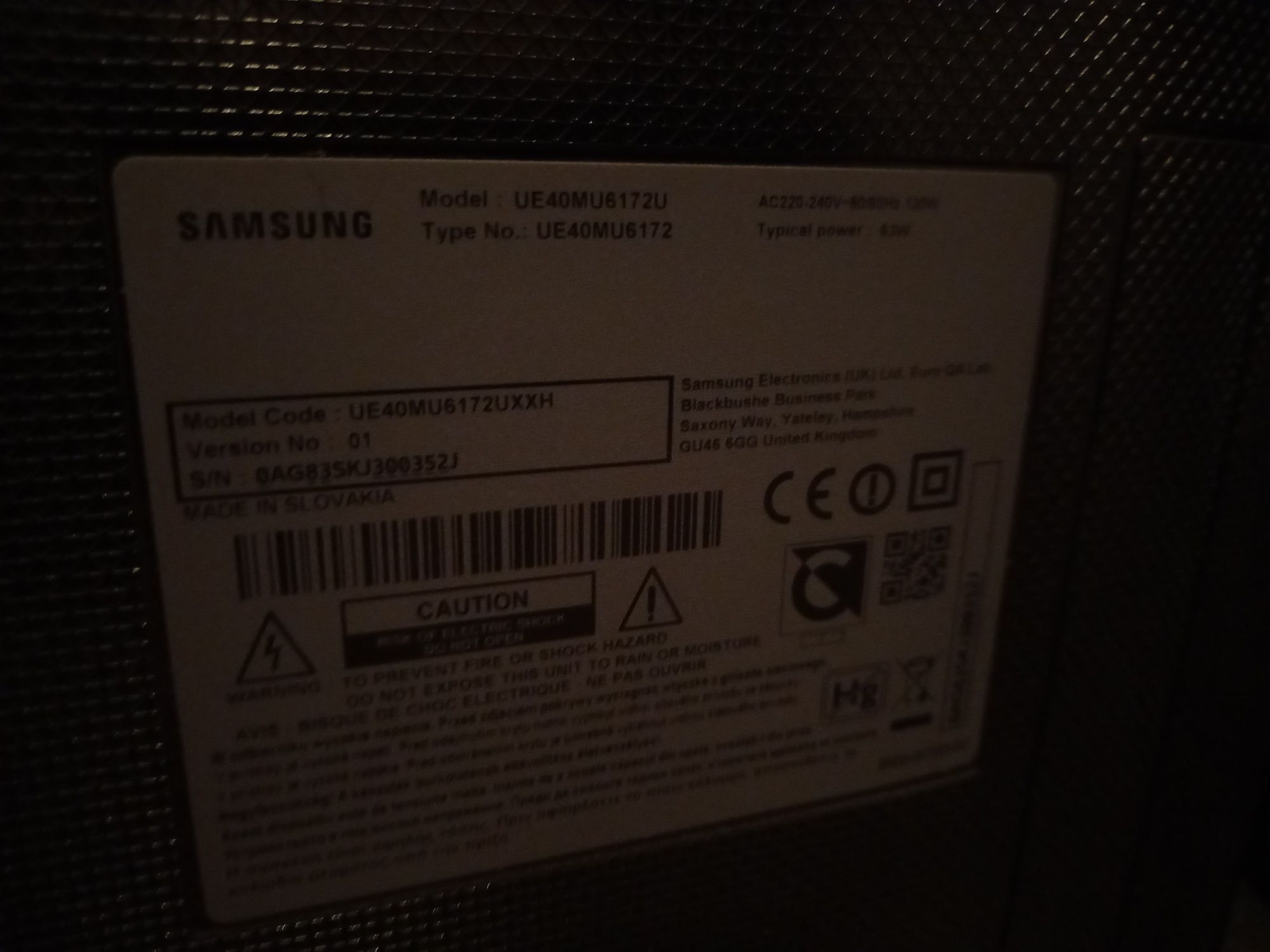Телевизор Samsung 40 инча за части