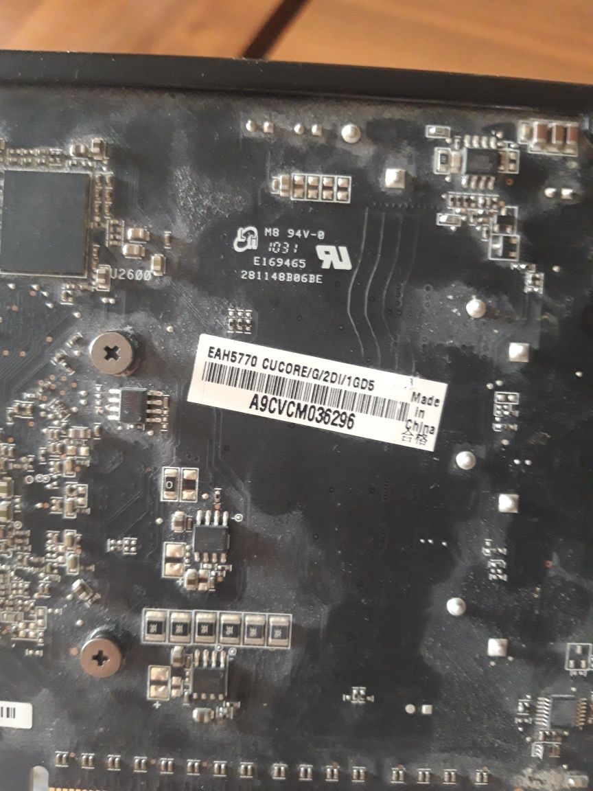 продам видеокарту EAH5770  CUCORE /G/2Di/1GD5