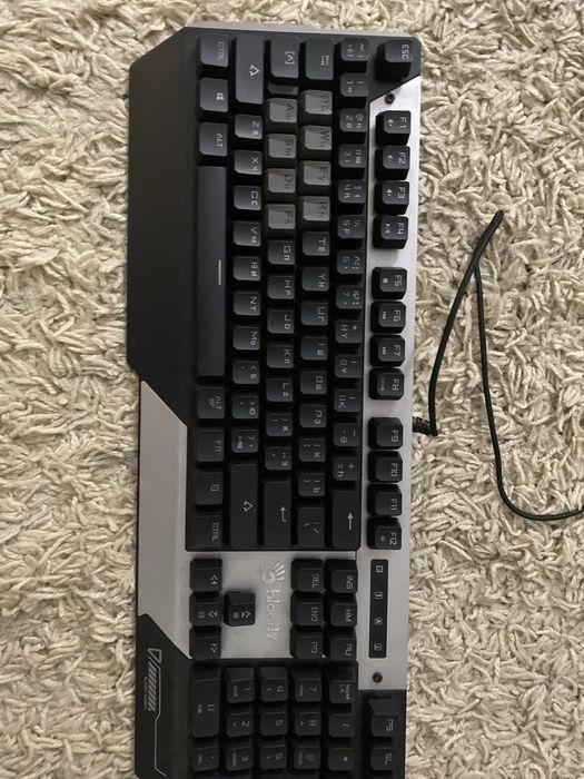 Клавиатура A4Tech Bloody B865R, Black-Gray, USB