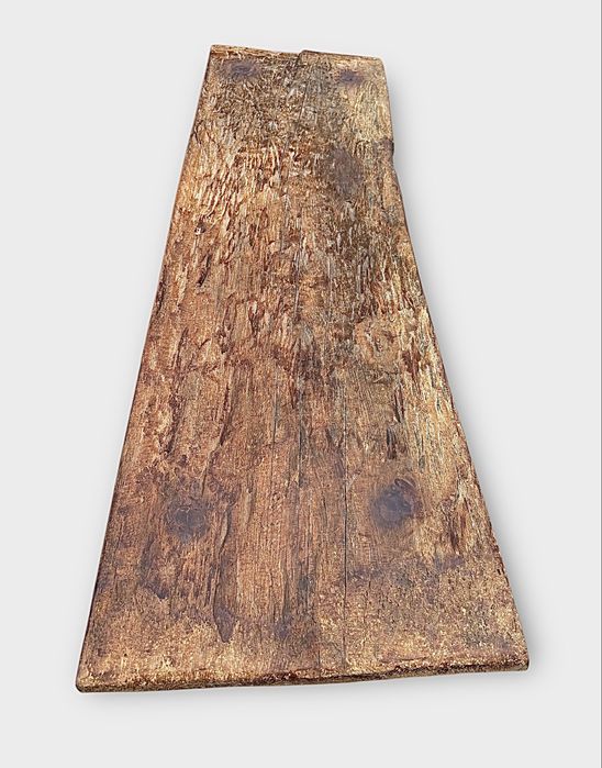 Masa veche lemn frasin confectionata prin cioplire