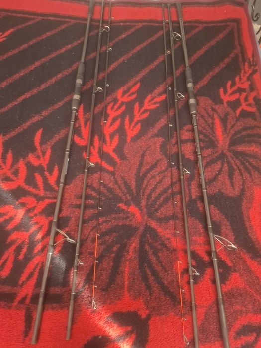 Vând 2 lansete Team Feeder Master Carp Pro 420LC 50-180G