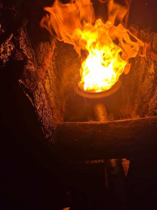Vand arzător ulei ars pentru centrala
