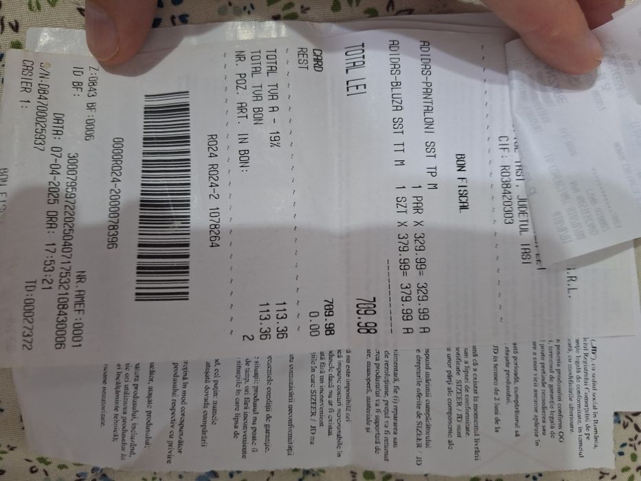 Pantaloni su jacheta adidas