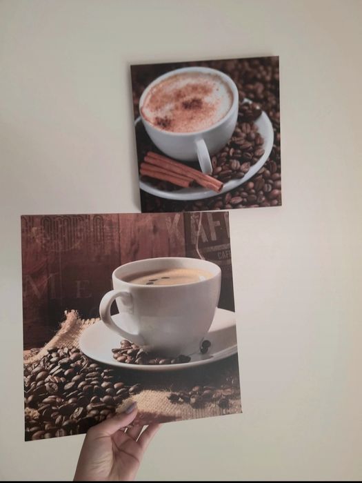 Set 2 tablouri cafea