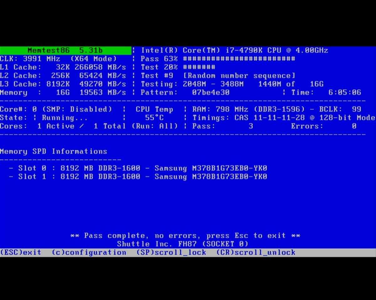 Samsung ОЗУ DDR3 8Гб 1600 шина. Количество