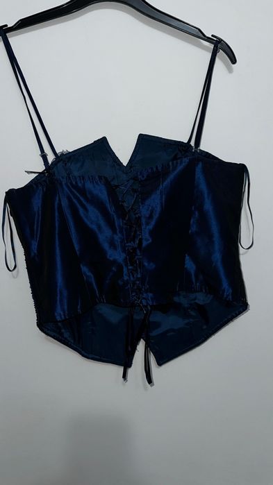 Rochie de seara bleumarin din doua piese mărimea 38