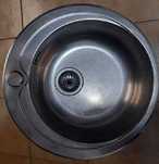 Chiuveta bucatarie Pyramis Kiba din inox lucios  48,5 cm