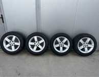 Set 4 Jante Originale 16” Anvelope Iarna 205/60/16 5x112