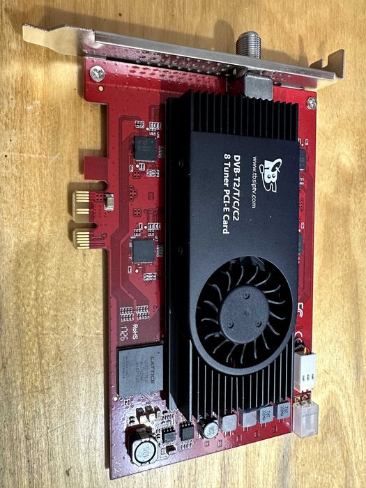Placă TV Tuner PCI Express TBS6209 8 tuner DVB-T2/T/C/C2