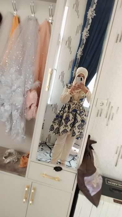 Kelin liboslari sifatli Farg'ona Oltiariqda