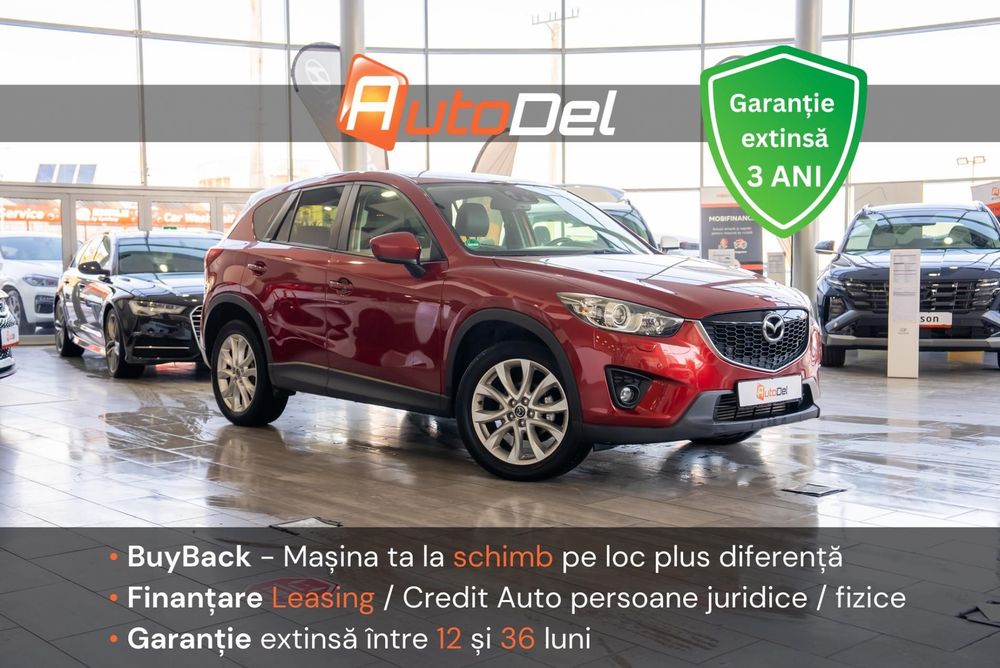 Mazda CX-5 2.2 Turbodiesel 4x4 / Piele / Xenon / Rate Fixe Avans ZERO /