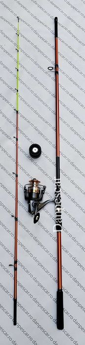 SET 4 Lansete PROFL AQUA RIVER FR Feeder 2,70m + 4 Mulinete FL EFB5000