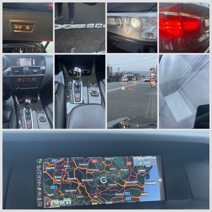 Bmw X3 M int-ext Head up Cam Navi 4x4