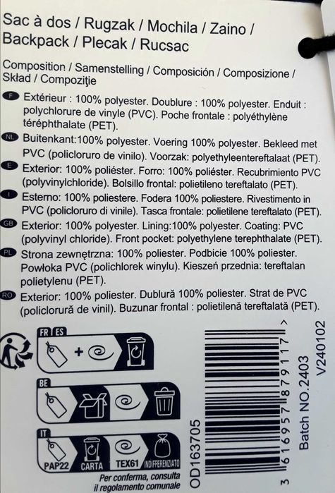 Ghiozdan- Rucsac premium cu penar echipat+BONUS 10 caiete NOI - 85 Lei