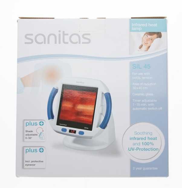 Lampa terapie infrarosu Sanitas SIL 45, 300w, noua.