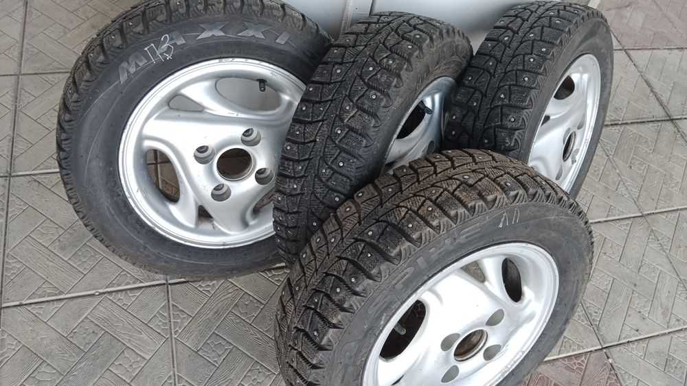Зимняя резина на титан.дисках