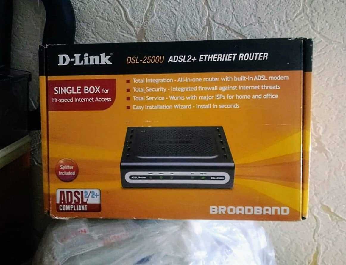 Роутер D-Link DSL-2500U